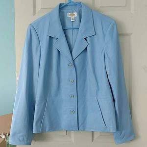 Talbots leather jacket